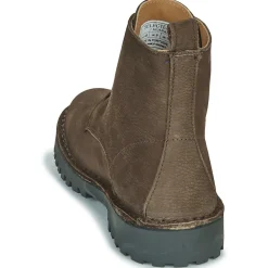 Selected - SLHRICKY NUBUCK LACE-UP BOOT B Marron New