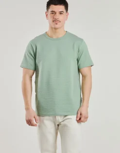 Sale Selected - SLHSANDER SEERSUCKER Vert