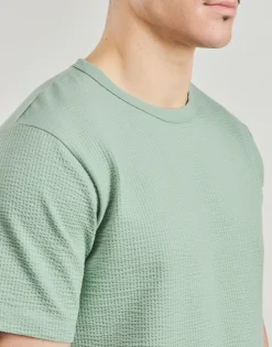 Sale Selected - SLHSANDER SEERSUCKER Vert