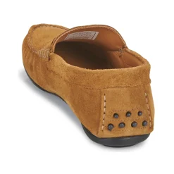 Selected - SLHSERGIO SUEDE PENNY DRIVING SHOE B Cognac Sale