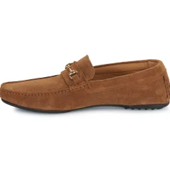 Selected - SLHSERGIO SUEDE HORSEBIT DRIVING SHOE Cognac