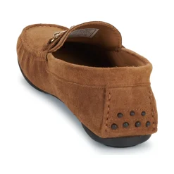 Selected - SLHSERGIO SUEDE HORSEBIT DRIVING SHOE Cognac