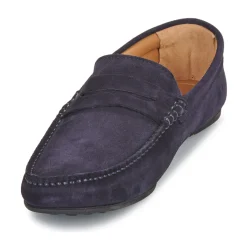 Selected - SLHSERGIO SUEDE PENNY DRIVING Marine Sale