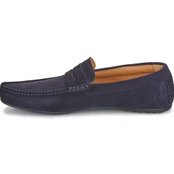 Selected - SLHSERGIO SUEDE PENNY DRIVING Marine Sale