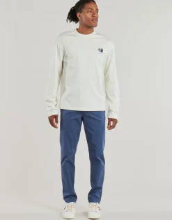 Sale Selected - SLHSLIM-NEW MILES 175 FLEX CHINO Bleu