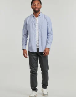 Selected - SLHSLIM-NEW MILES 175 FLEX CHINO Gris Online