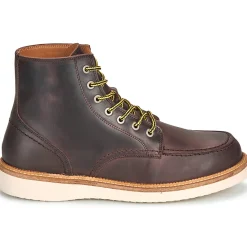 Selected - SLHTEO NEW LEATHER MOC-TOE BOOT MArron Best