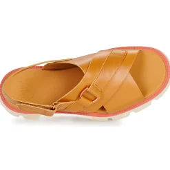 Clearance Sorel - REIN CB CRISSCROSS SANDAL Cognac