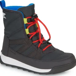 Sorel - YOUTH WHITNEY II SHORT LACE WP Noir New