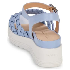 Outlet Stonefly - PARKY 16 EMBOSSED S./NAPPA LTH Bleu