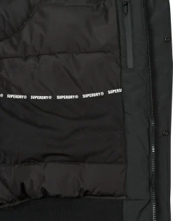 Superdry - CITY PADDED BOMBER Noir Sale