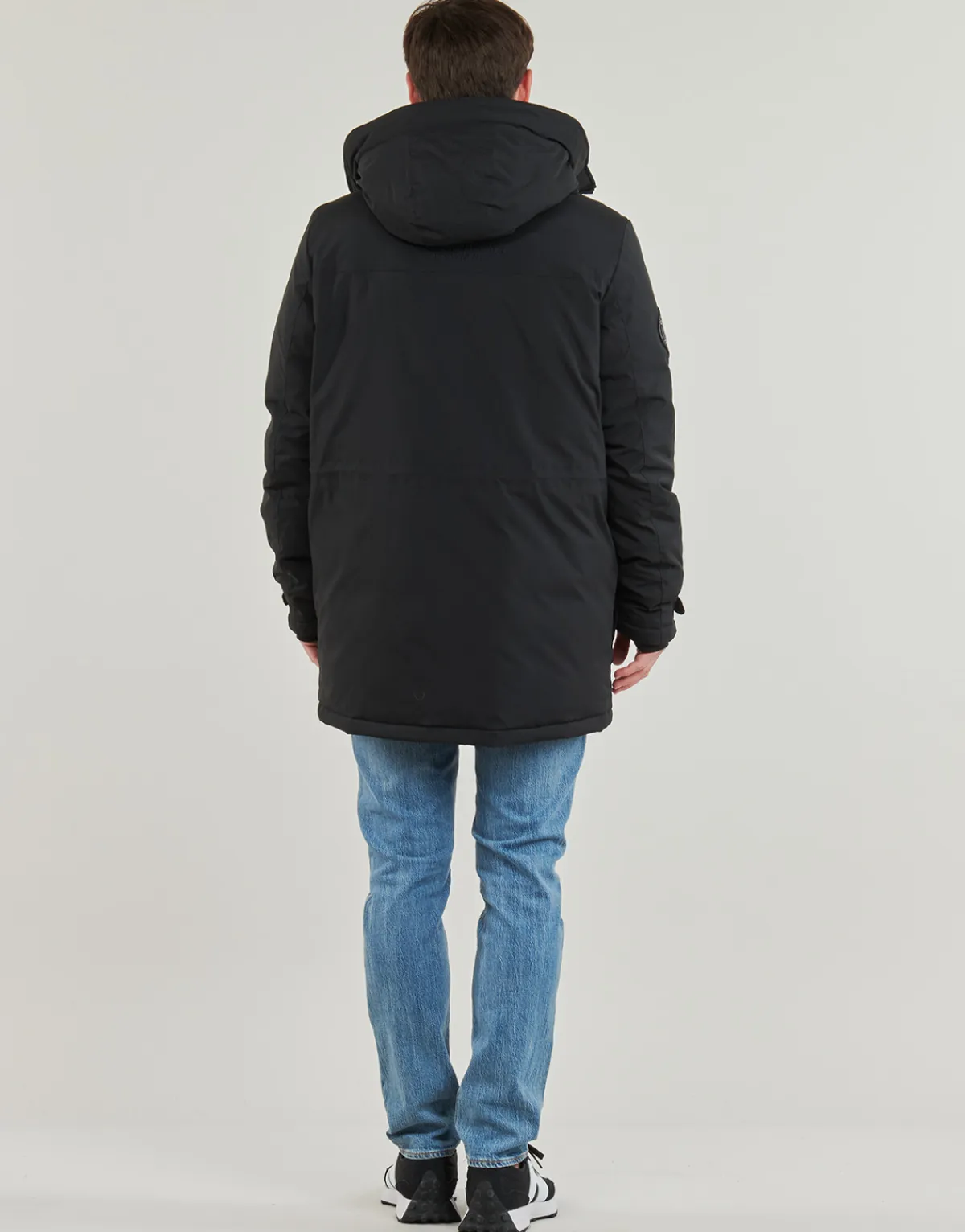 New Superdry - CITY PADDED PARKA JACKET Noir