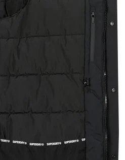 New Superdry - CITY PADDED PARKA JACKET Noir
