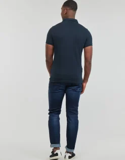 Online Superdry - CLASSIC PIQUE POLO Marine