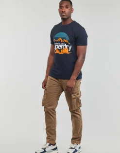 Superdry - CORE CARGO PANT Marron Best