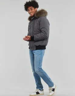 Clearance Superdry - EVEREST BOMBER Charcoal