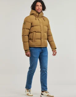 Superdry - EVEREST SHORT HOODED PUFFER