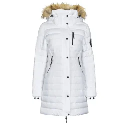 Superdry - FUJI HOODED MID LENGTH PUFFER