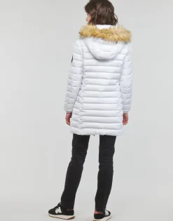 Superdry - FUJI HOODED MID LENGTH PUFFER