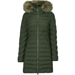 Superdry - FUJI HOODED MID FAUSSE FOURRURE
