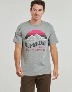 Superdry - GREAT OUTDOORS RELAXED Gris Best