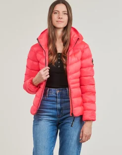 New Superdry - HOODED FUJI PADDED JACKET Rose