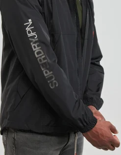 Best Superdry - HOODED WINDBREAKER JKT Noir