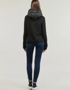 New Superdry - HOODEED STORM FLEECE JACKET Noir