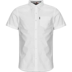 Clearance Superdry - OXFORD ESSENTIAL Blanc