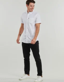 Clearance Superdry - OXFORD ESSENTIAL Blanc