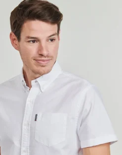 Clearance Superdry - OXFORD ESSENTIAL Blanc