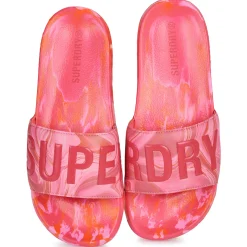 Outlet Superdry - SANDALE PISCINE MARBRE Rose
