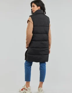 New Superdry - STUDIOS LONGLINE QUILTED GILET Black