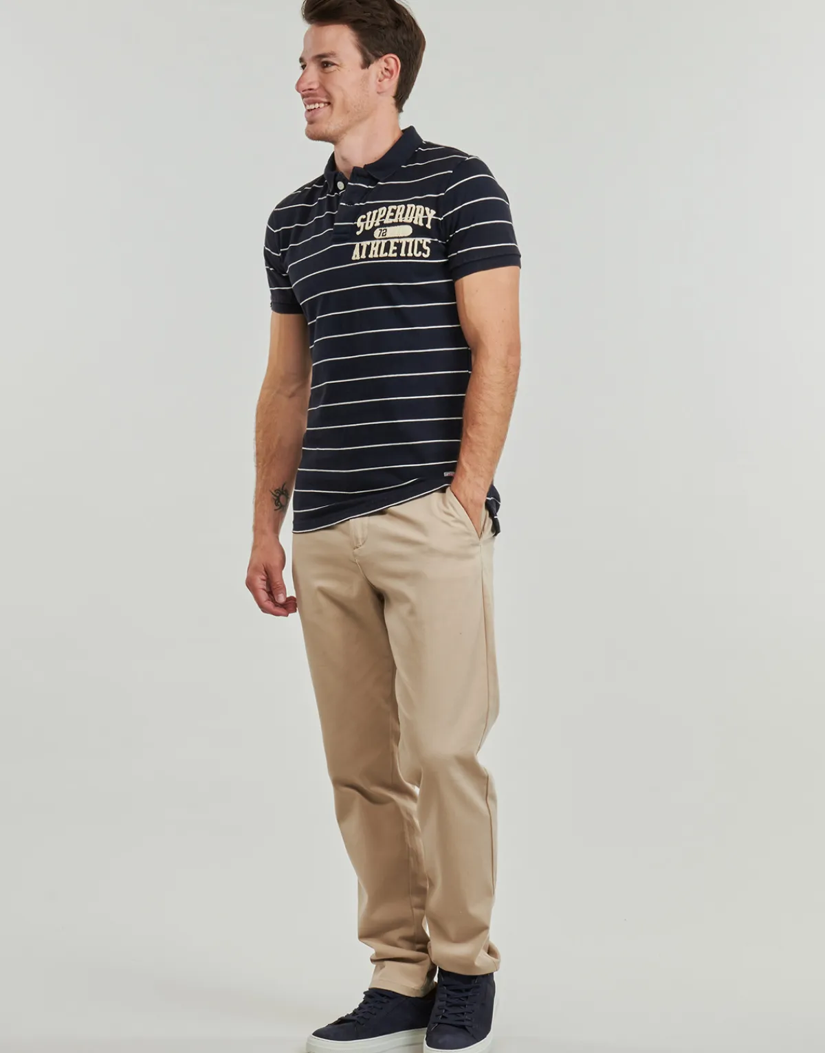 Best Superdry - VINTAGE ATHLETIC Marine