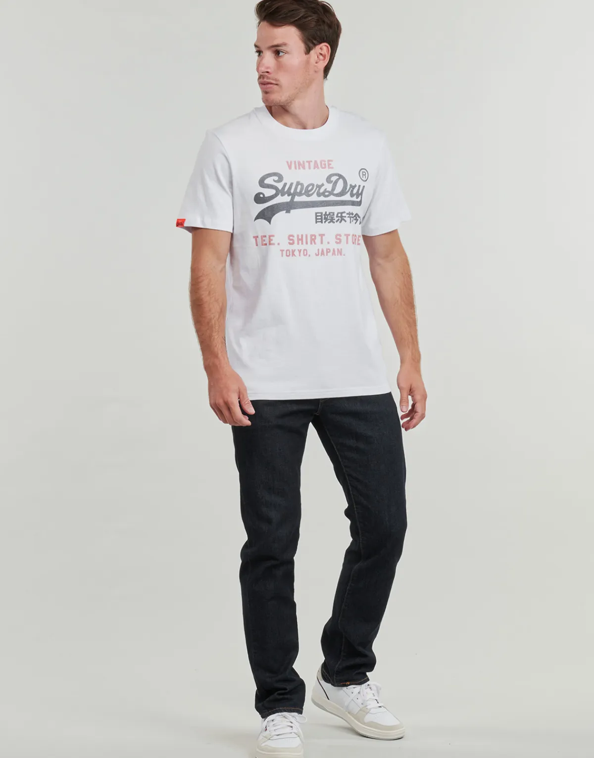 New Superdry - VINTAGE LOGO HERITAGE Blanc