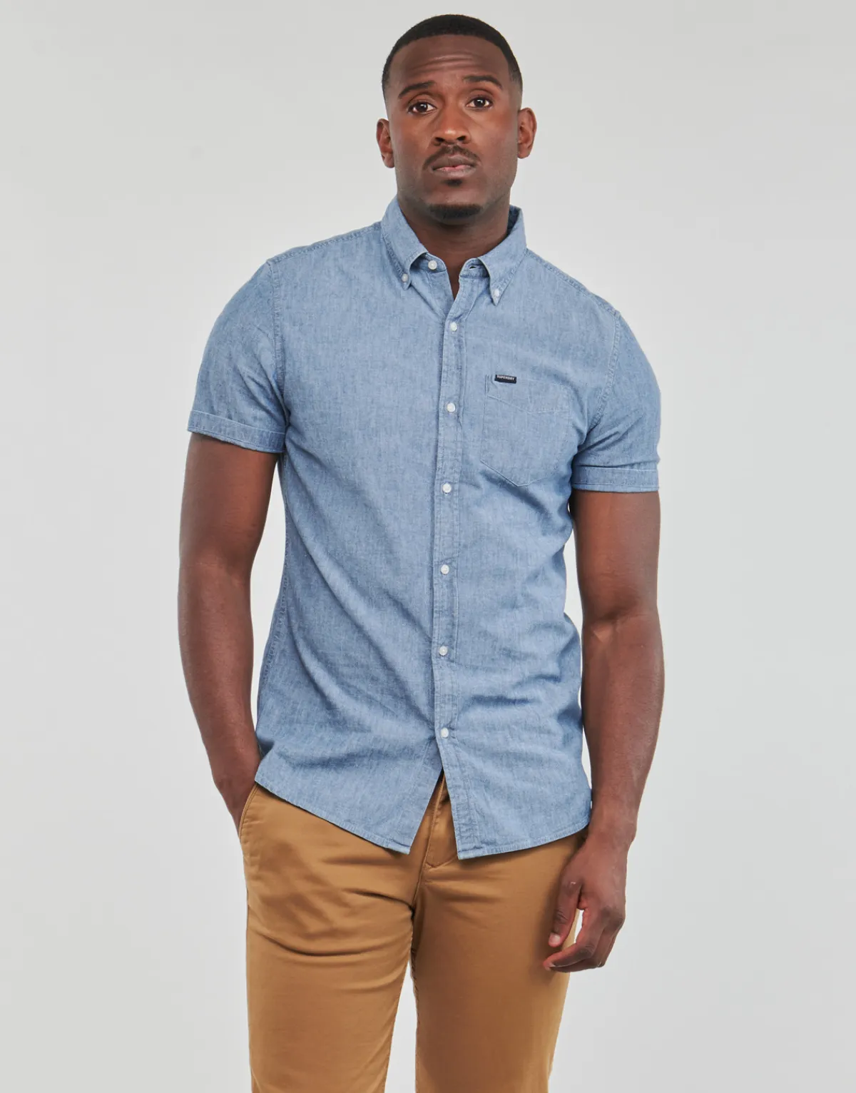 Superdry - VINTAGE OXFORD S/S SHIRT