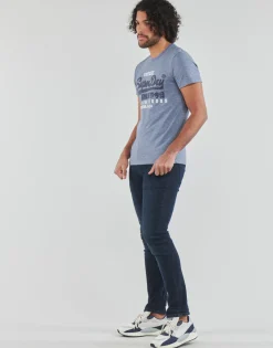 Superdry - VL TEE Bleu