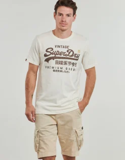 Outlet Superdry - WORKWEAR RELAXED Blanc