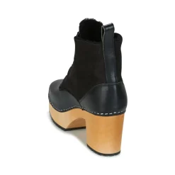 Swedish hasbeens - HIPPIE LACE UP Noir Sale