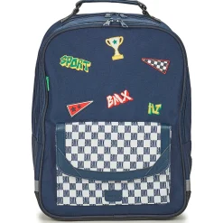 Best Tann's - MATHEO SAC A DOS POCHE AIMANTEE Marine