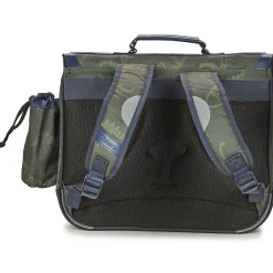 Tann's - TIMOTHEE CARTABLE 38CM POCHE GOURDE Kaki Sale