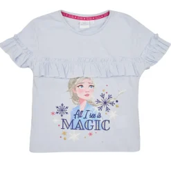 TEAM HEROES  - T-SHIRT LA REINE DES NEIGES Bleu New