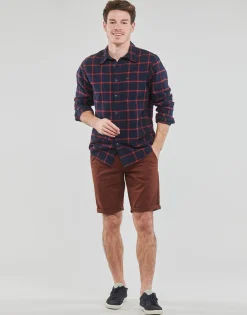 Sale Teddy Smith - SHORT CHINO Marron