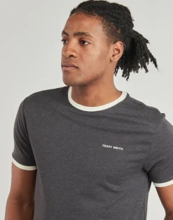 Teddy Smith - THE-TEE 2 R MC Gris Discount