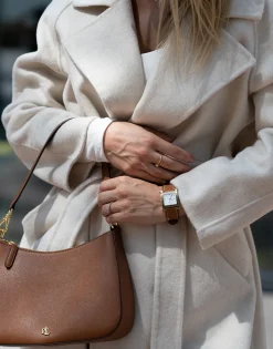 THEAD. - ABIGAIL COAT Blanc Clearance