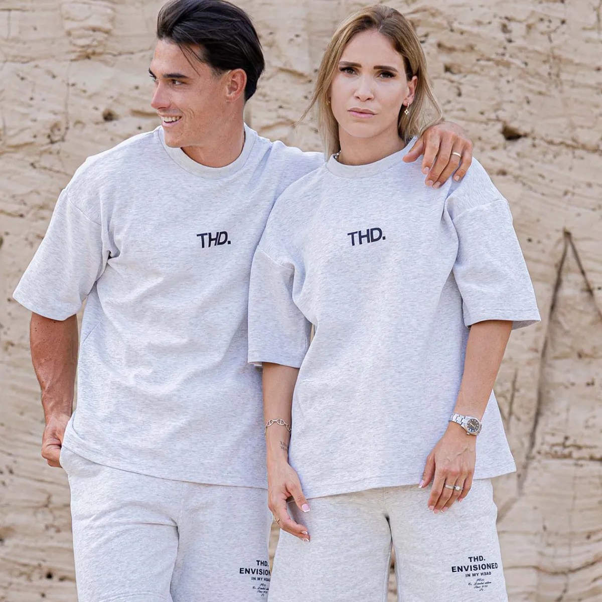 Hot THEAD. - APRIL TEE Gris