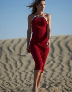 THEAD. - BELLA DRESS Rouge Outlet