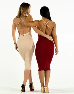 THEAD. - BELLA DRESS Taupe