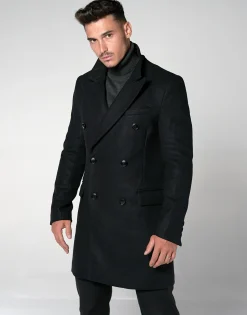THEAD. - ETHAN COAT Noir