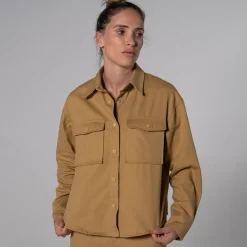 New THEAD. - HAILEY SHIRT Camel